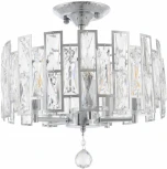 Потолочная люстра хрустальная на штанге Arte Milano Sorrento-4209 374209/5/80/380 CR (220V)