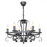 Подвесная люстра F-Promo Palermo 2162-6P (220V, на цепи, подсвечник, свеча)
