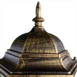 Наземный фонарь Arte Lamp Genova A1204FN-1BN