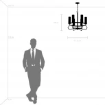 Подвесная люстра Flume 723065 (на цепи, круглые, кольцо)