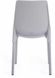 Стул GENIUS (mod 75) / 1 шт. в упаковке (Металл,Пластик /Серый,Хром)