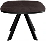 Стол DikLine B110 Хромикс бронза,опоры черные