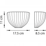 Настенный светильник Lightstar Agola 810811