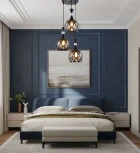 Подвесной светильник Seven Fires Levent SF4045/3P-BK-AM