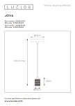 Подвесной светильник Jova 08426/01/02 (220V, на проводе)