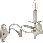 Бра Arti Lampadari Surano E 2.1.1 S (220V, подсвечник, свеча, лепестки, листья, ангелы)