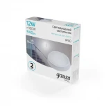 Настенно-потолочный светильник Gauss HALL 193411212 (LED, 220V, круглые, IP40)