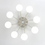 Потолочная люстра RGB с пультом управления Citilux Адам Смарт CL228A181 (LED, 220V, умный дом - Алиса, шарики)