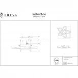Потолочная люстра Freya Elena FR6007CL-L82W