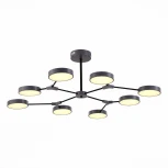 Потолочная люстра на штанге Monta SLE6003-702-08 Evoluce (LED, 220V, пульт управления, круглые)