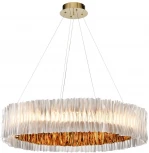 Подвесная люстра с пультом, светодиодная Wertmark Patricia WE117.03.303 (220V, на тросе, круглые)