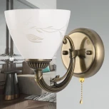 Бра с выключателем Arte Milano AM343659 343659/1W AB (220V)