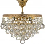 Потолочная люстра буше Arti Lampadari Castellana E 1.3.30.501 G (220V, хрусталь)