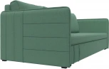Диван прямой Слим (Зеленый/Рогожка) Лига Диванов арт.121146