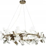 Подвесная люстра Loft It Fleur 10124/10 (220V, на тросе, цветы, кольцо)