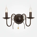 Бра Eurosvet Tomas 60018/2 черный с золотом