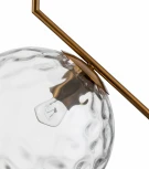 Подвесной светильник Dolce V000118 (11007/1P Clear) (220V, на проводе, шар)