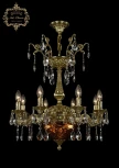 Подвесная люстра Art Classic 31.19 31.19.8.CK125SP.250SP.G.Sp.Amber.1B