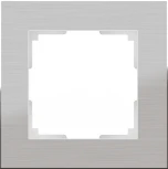 Рамка на 1 пост Aluminium (алюминий) Werkel W0011706 (a050948)