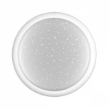 Настенно-потолочный светильник Sonex Jolly 7774/ELN пластик/белый "зв. небо" LED 76Вт 3000/4000/6000К (для детской, 220V, круглые, звездное небо, IP43)