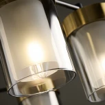 Потолочная люстра на штанге Freya Lora FR5432PL-08BBS (220V)