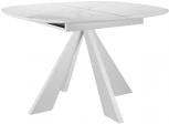 Стол DikLine SKK110 Керамика Белый мрамор/подстолье белое/опоры белые (2 уп.) 00-00070099