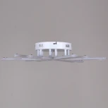 Потолочная люстра светодиодная на штанге с пультом Reluce 09824-3.3-06 WH (ночной режим, 220V)