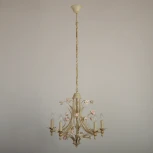 Подвесная люстра Abrasax Suzanne SD0843/5 (220V, на цепи, цветы, листья, розы)