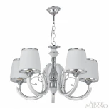 Подвесная люстра Arte Milano Florentia-9247 309247/5 Wh/Ni (220V, на цепи)