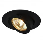 Встраиваемый точечный светильник Arte Lamp Accento A4009PL-1BK (220V)