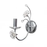 Бра Abrasax 2031/1(chrome) (220V, свеча, цветы, розы)