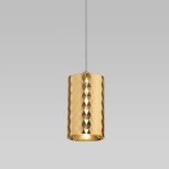 Подвесной светильник Eurosvet Bonaldo 50247/1 LED золото (220V, на проводе, круглые)