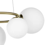 Подвесная люстра Lightstar Globo 815051 (220V, на тросе, шарики, молекулы)