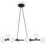 Подвесной светильник Freya Globos FR5222PL-08B1 (220V, на тросе, шарики, молекулы)