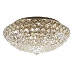 Потолочный светильник буше круглый хрусталь Asti E 1.2.40.100 G (220V)
