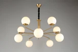 Подвесная люстра Aployt Kristian APL.759.13.10 (220V, на цепи, шарики)