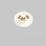 Встраиваемый светильник под гипсокартон Maytoni Round DL058-12W2.7K-TRS-W (LED, 220V, круглые)