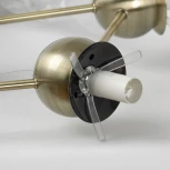 Подвесная люстра Lussole LSP-8899 (220V, на тросе, шарики)