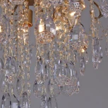 Потолочная люстра хрустальная Reluce 04035-0.3-07 MATT GOLD (220V)