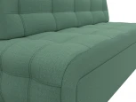 Диван кухонный прямой Люксор (Зеленый/Рогожка) Лига Диванов арт.125823