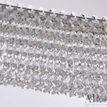 Подвесная люстра светодиодная APL LED Sicilia SH523.0.120.A.Ni.4000 (220V, хрусталь, на тросе)