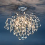 Потолочная люстра на штанге Escada 1122/5PL (220V, хрусталь)