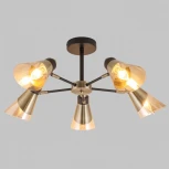 Потолочная люстра на штанге Imex MD.51902-5-S-BK+AB