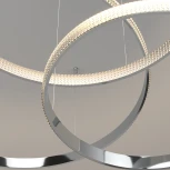 Подвесной светильник Eurosvet Posh 90175/5 (регулировка яркости, LED, 220V, пульт управления, на тросе, кольцо)