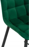 Полубарный стул Notta Алст К зеленый / черный 502120
