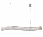 Подвесной светодиодный светильник Newport 8240 8243N/90 chrome (220V, на тросе)