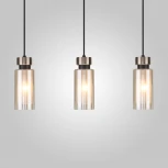 Подвесной светильник Eurosvet Amado 50115/3 черный (220V, на проводе)