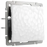 Выключатель одноклавишный проходной (hammer белый) Werkel W1212001 (a052027)