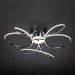 Потолочная люстра Eurosvet Lozanna 90083/3 хром (LED, 220V)