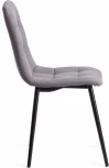 Стул CHILLY MAX / 1 шт. в упаковке (Велюр,Металл  /Темно-серый,Черный)